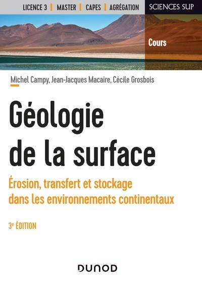 Géologie de la surface