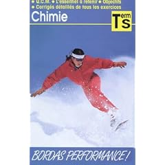 Chimie, term S