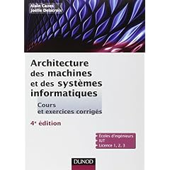 Architecture des machines et des syst&egrave;mes informatiques