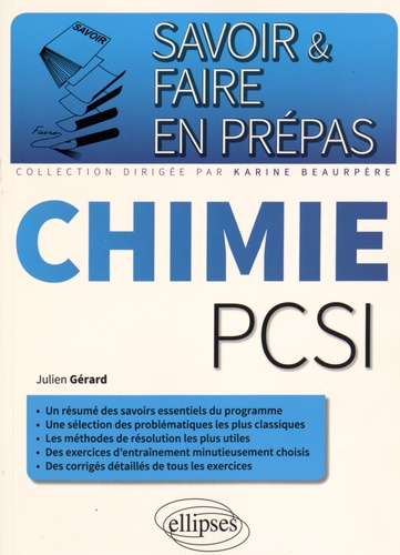 Chimie, PCSI