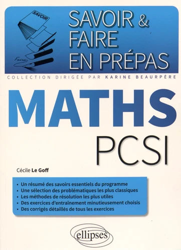 Maths, PCSI