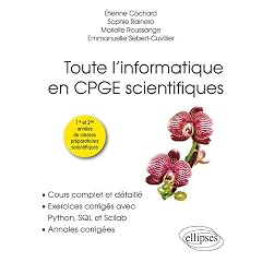 Toute l'informatique en CPGE scientifiques