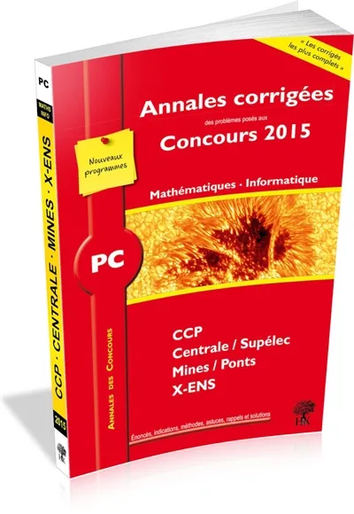 Mathématiques, informatique, PC