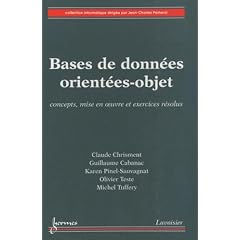 Bases de donn&eacute;es orient&eacute;es-objet