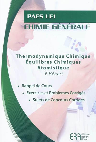 PAES UE1, chimie générale