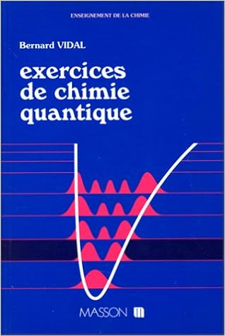 Exercices de chimie quantique