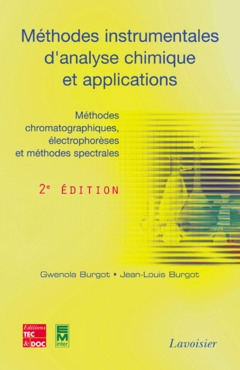 M&eacute;thodes instrumentales d'analyse chimique et applications