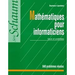 Math&eacute;matiques pour informaticiens