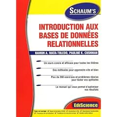 Introduction aux bases de donn&eacute;es relationnelles