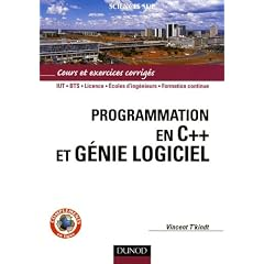 Programmation en C [plus-plus] et g&eacute;nie logiciel