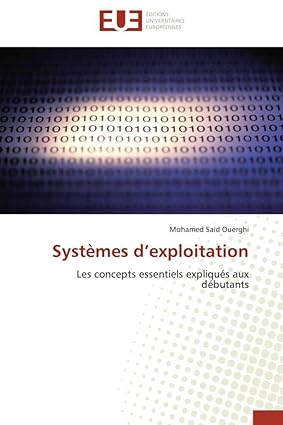 Systèmes dexploitation livre dexercices