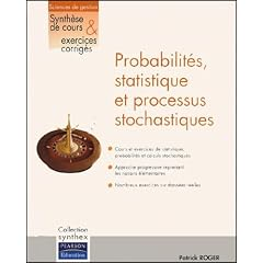 Probabilit&eacute;s, statistique et processus stochastiques