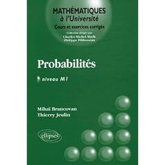 Probabilit&eacute;s