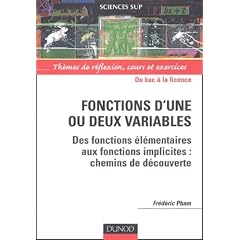 Fonctions d'une ou deux variables