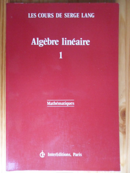 Algèbre linéaire