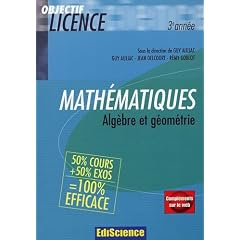Alg&egrave;bre et g&eacute;om&eacute;trie, L3