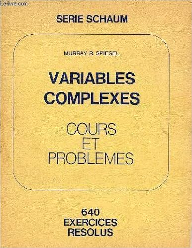 Variables complexes