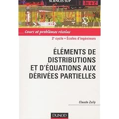 &Eacute;l&eacute;ments de distributions et d'&eacute;quations aux d&eacute;riv&eacute;es Partielles