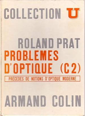 Problèmes d'optique (C2)