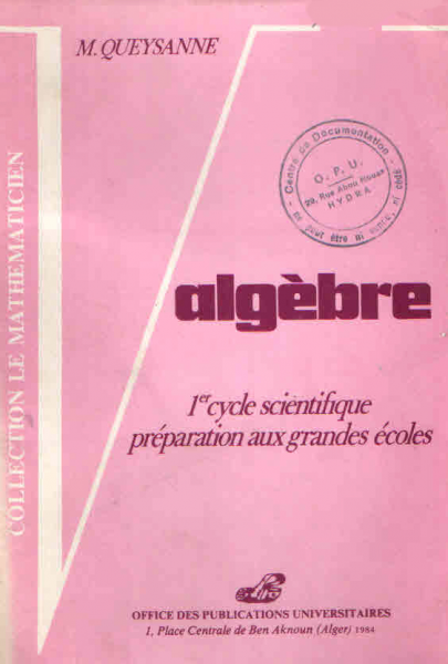 Algèbre