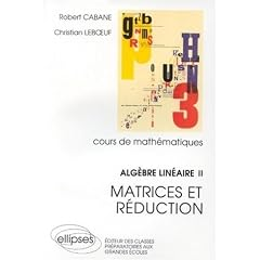 Matrices et r&eacute;duction