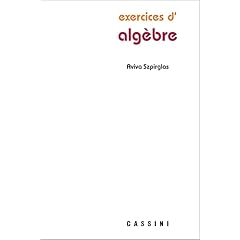 Exercices d'alg&egrave;bre