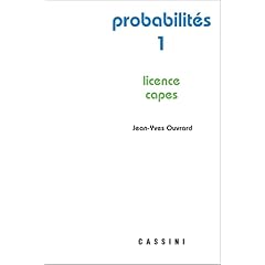 Probabilit&eacute;s