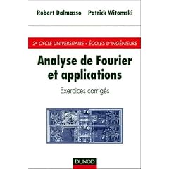 Analyse de fourier et applications