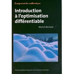 Introduction &agrave; l'optimisation diff&eacute;rentiable