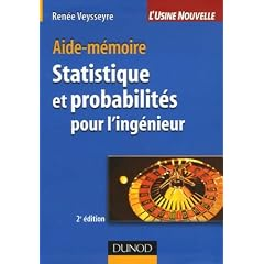 Statistique et probabilit&eacute;s pour l'ing&eacute;nieur