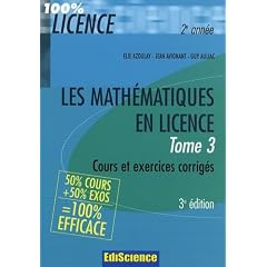 Les math&eacute;matiques en licence
