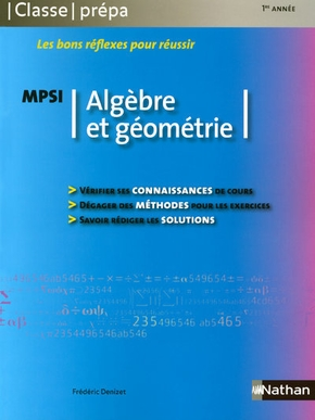 Algèbre et géométrie 