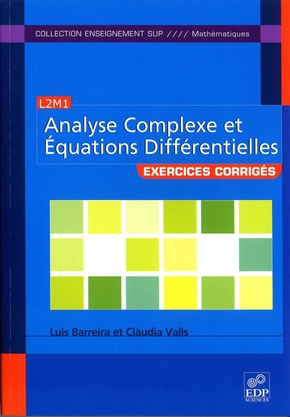 Analyse complexe et équations différentielles, L2M1