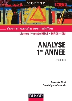 Analyse, 1re année