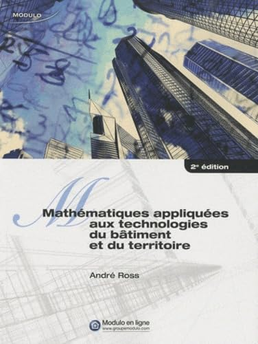 Mathématiques appliquées aux technologies du batiment et du territoire