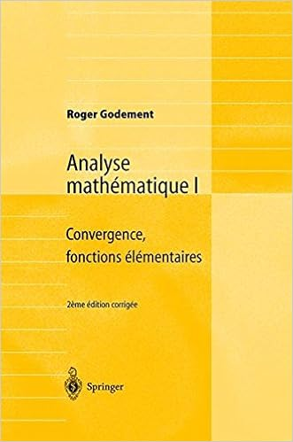 Convergence, fonctions élémentaires