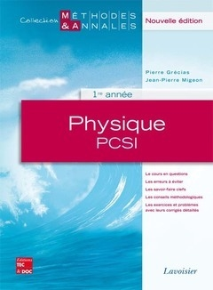 Physique, 1re année PCSI