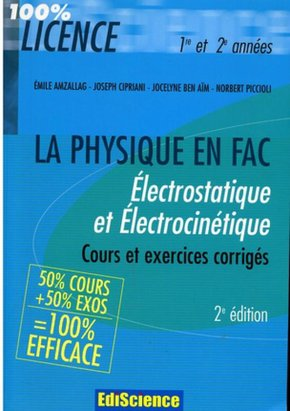 Électrostatique et électrocinétique