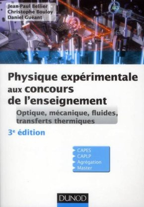 Physique expérimentale aux concours de l'enseignement