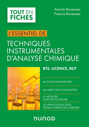 L'essentiel de techniques instrumentales d'analyse chimique vignette