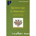 Qu'est-ce que la démocratie ?
