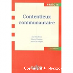 Contentieux communautaire