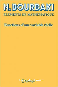 Fonctions d'une variable réelle