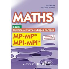 Maths MP-MP* MPI-MPI*