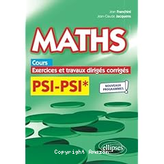 Maths PSI PSI*