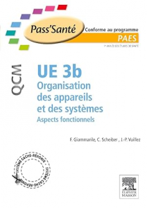 UE 3b Organisation des appareils et systèmes aspects fonctionnels