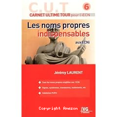 Les noms propres indispensables aux ECNi