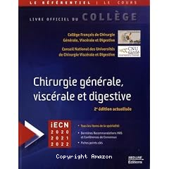 Chirurgie g&eacute;n&eacute;rale, visc&eacute;rale et digestive