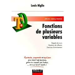 fonctions de plusieurs variables