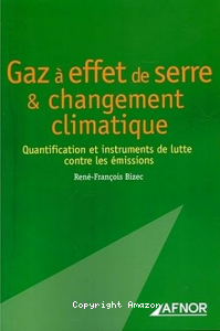 Gaz à effet de serre et changement climatique